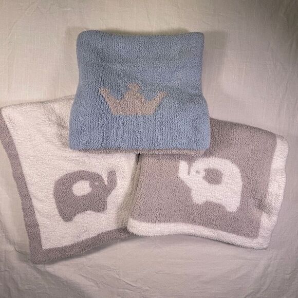 MALIBU LUXXE REVERSIBLE BABY BLANKET (3) - Picture 1 of 4